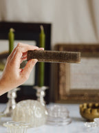 Vintage Extra Long Metal Flower Frog - Marked '22'