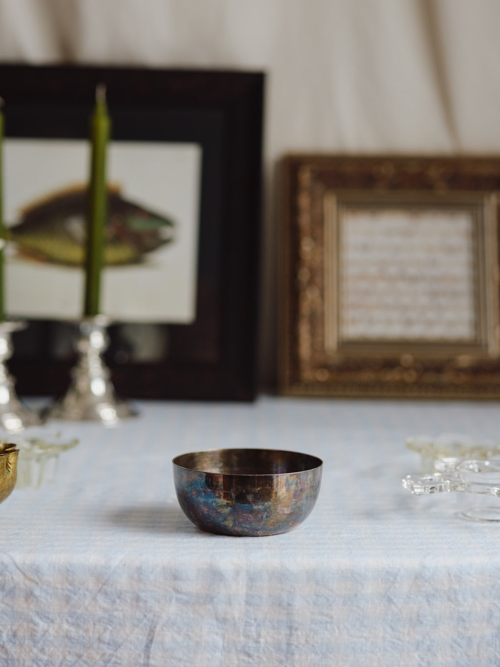 Vintage Walker & Hall Silver Plated Bowl (Made in NZ) - Heavy Patina
