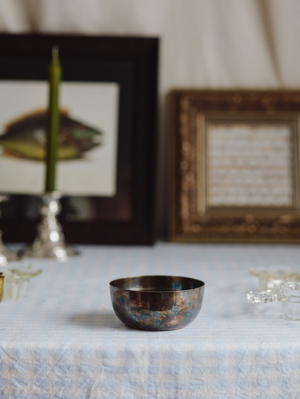 Vintage Walker & Hall Silver Plated Bowl (Made in NZ) - Heavy Patina