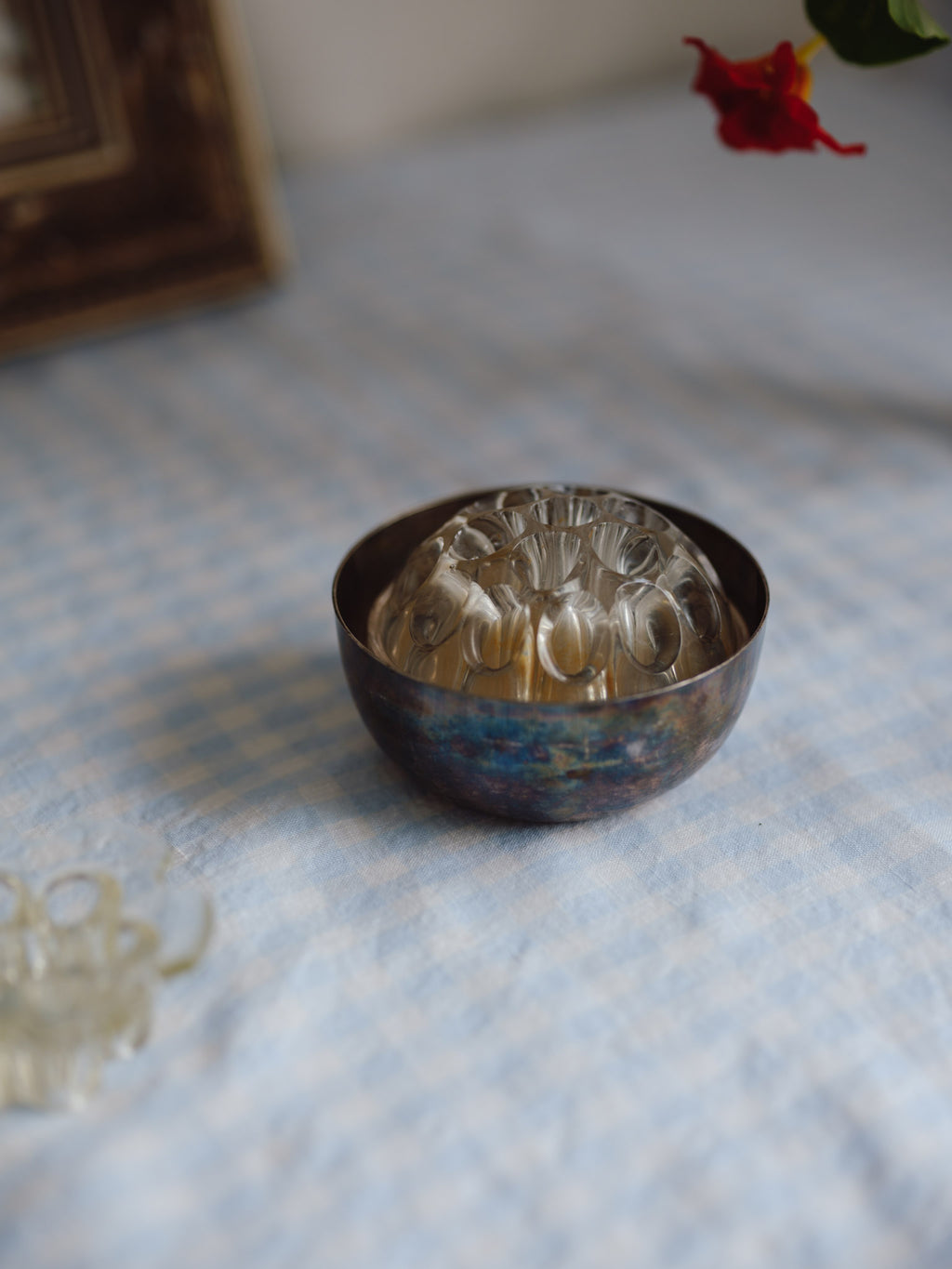 Vintage Walker & Hall Silver Plated Bowl (Made in NZ) - Heavy Patina