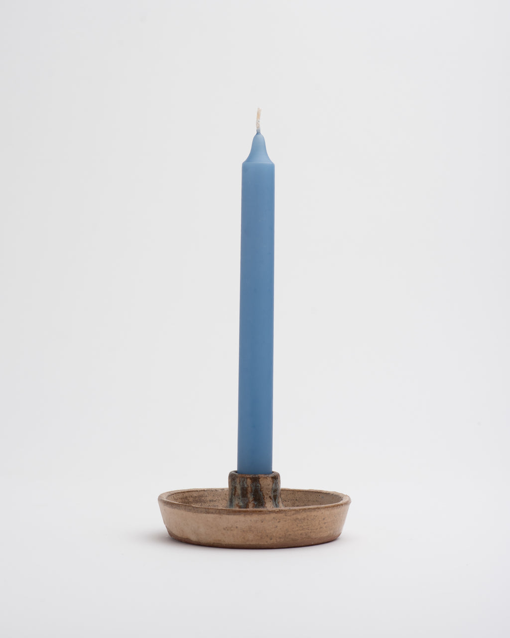 Lake Blue Household Taper Candle