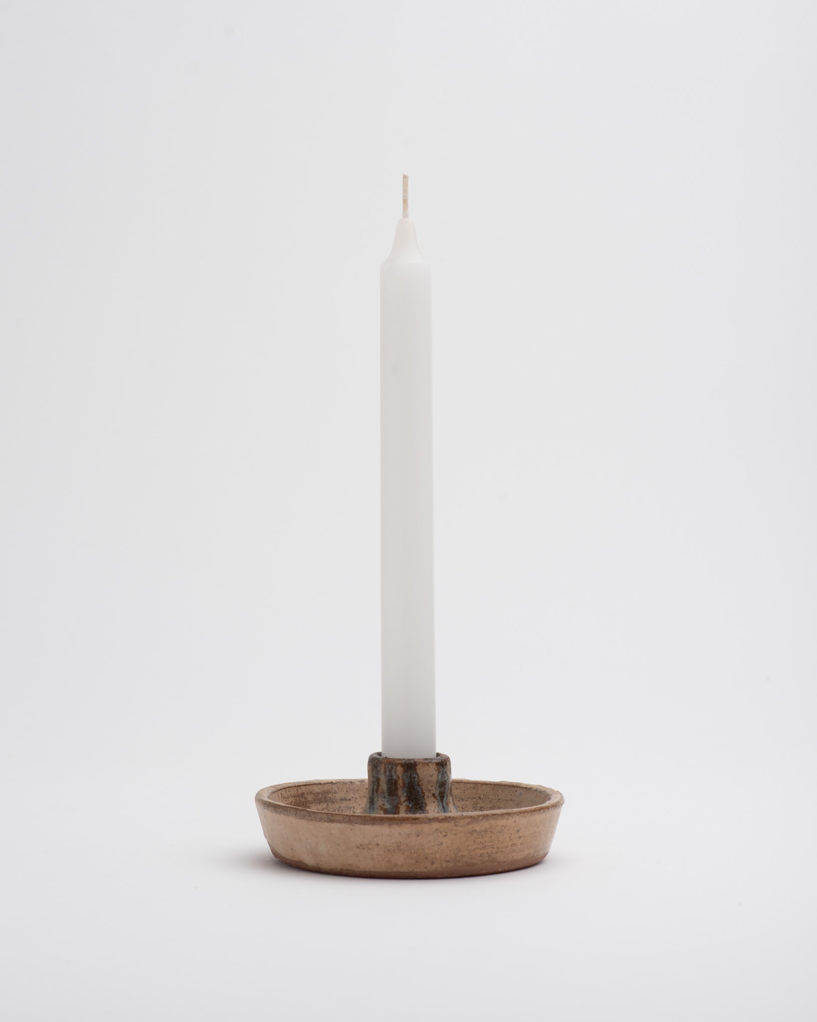 White Household Taper Candle